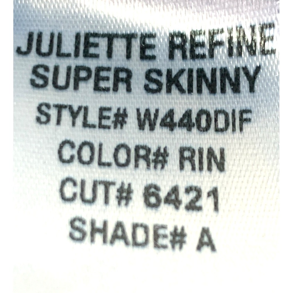 Hudson Jeans Womens 32 Juliette Super Skinny Blue Mid Rise Ankle Zippers NWOT - Picture 9 of 13